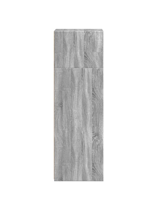 Skříň highboard šedá sonoma 40 x 41 x 124 cm kompozitní dřevo