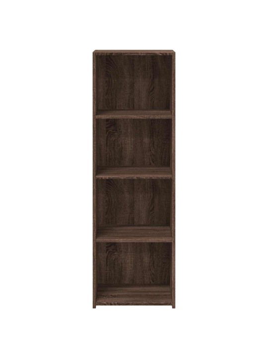 Skříň highboard hnědý dub 40 x 41 x 124 cm kompozitní dřevo