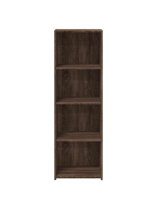 Skříň highboard hnědý dub 40 x 41 x 124 cm kompozitní dřevo