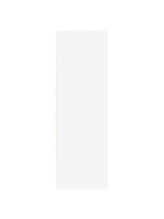 Skříň highboard bílá 45 x 41 x 124 cm kompozitní dřevo