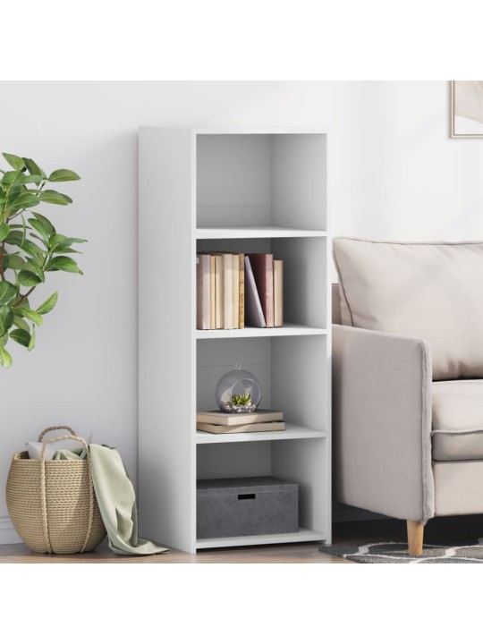 Skříň highboard bílá 45 x 41 x 124 cm kompozitní dřevo