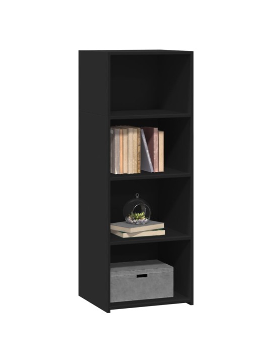 Skříň highboard černá 45 x 41 x 124 cm kompozitní dřevo