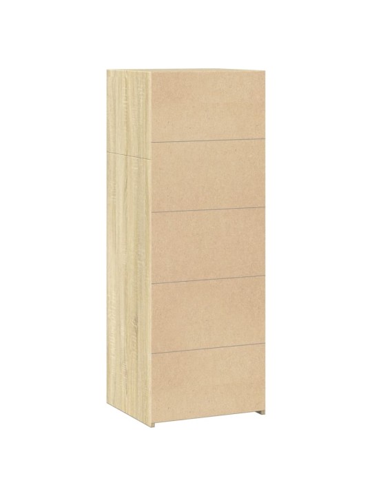 Skříň highboard dub sonoma 45 x 41 x 124 cm kompozitní dřevo