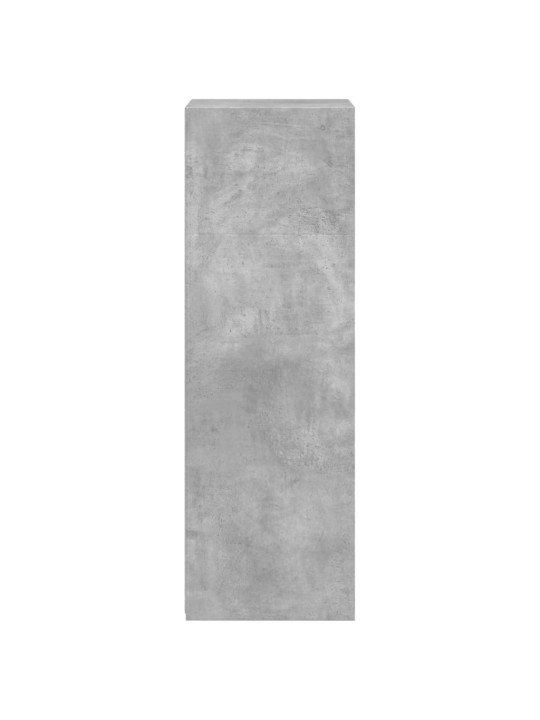 Skříň highboard betonově šedá 45 x 41 x 124 cm kompozitní dřevo