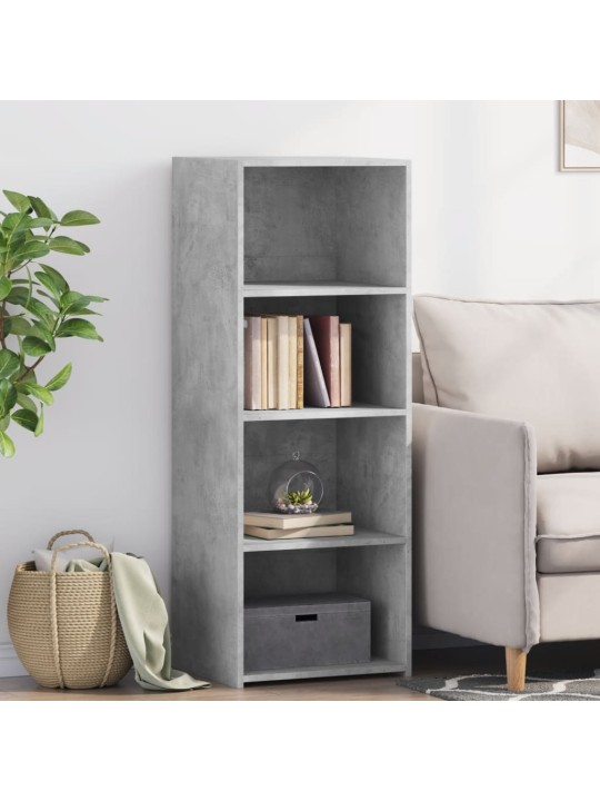 Skříň highboard betonově šedá 45 x 41 x 124 cm kompozitní dřevo