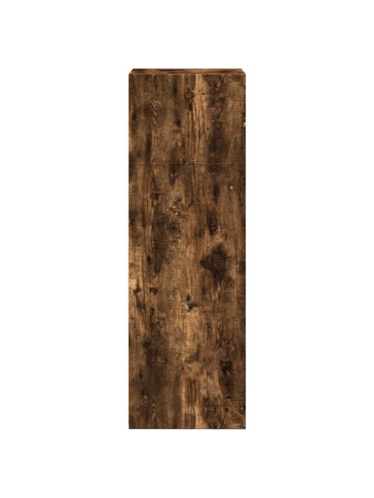 Skříň highboard kouřový dub 45 x 41 x 124 cm kompozitní dřevo