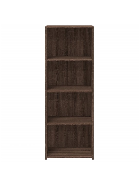 Skříň highboard hnědý dub 45 x 41 x 124 cm kompozitní dřevo
