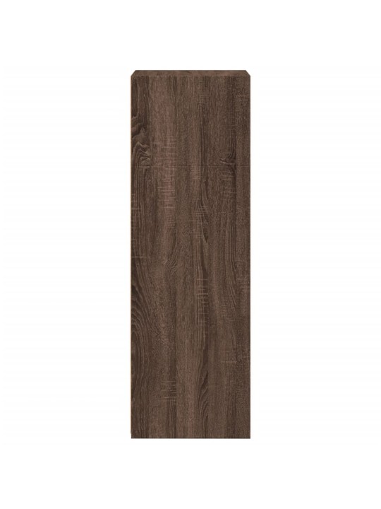 Skříň highboard hnědý dub 45 x 41 x 124 cm kompozitní dřevo