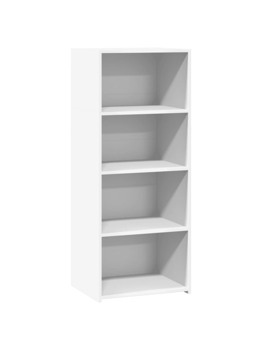 Skříň highboard bílá 50 x 41 x 124 cm kompozitní dřevo