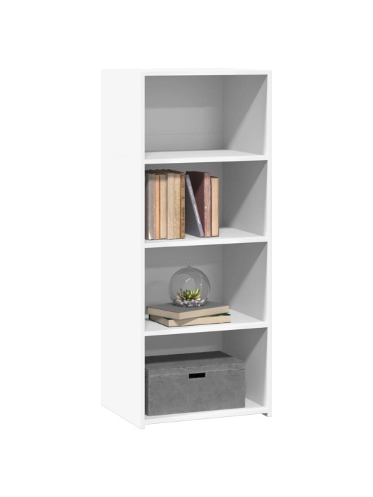 Skříň highboard bílá 50 x 41 x 124 cm kompozitní dřevo
