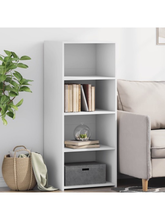 Skříň highboard bílá 50 x 41 x 124 cm kompozitní dřevo