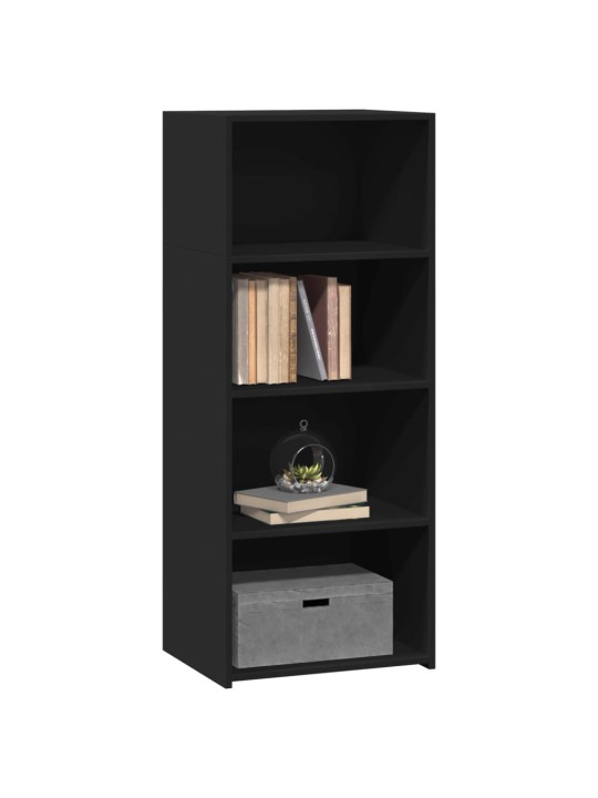 Skříň highboard černá 50 x 41 x 124 cm kompozitní dřevo