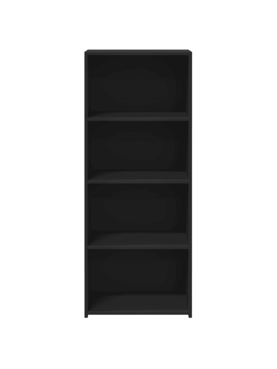 Skříň highboard černá 50 x 41 x 124 cm kompozitní dřevo