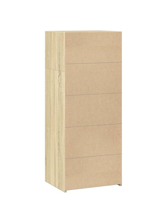 Skříň highboard dub sonoma 50 x 41 x 124 cm kompozitní dřevo