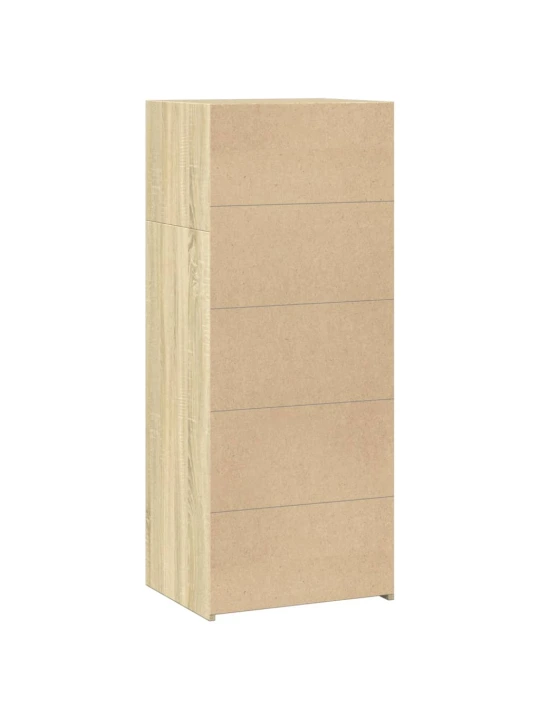Skříň highboard dub sonoma 50 x 41 x 124 cm kompozitní dřevo