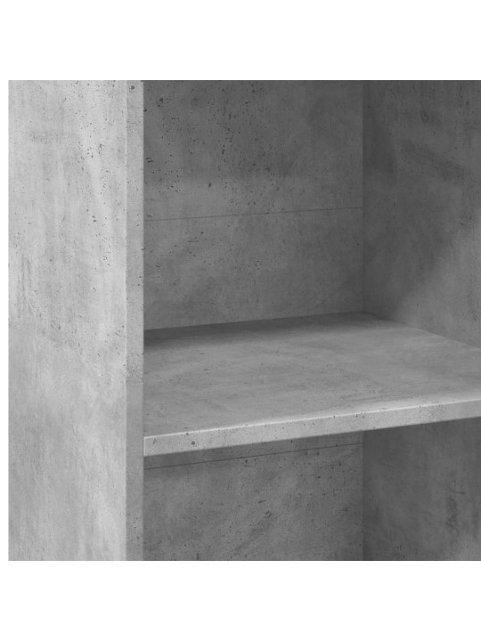 Skříň highboard betonově šedá 50 x 41 x 124 cm kompozitní dřevo