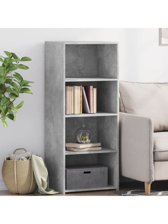 Skříň highboard betonově šedá 50 x 41 x 124 cm kompozitní dřevo