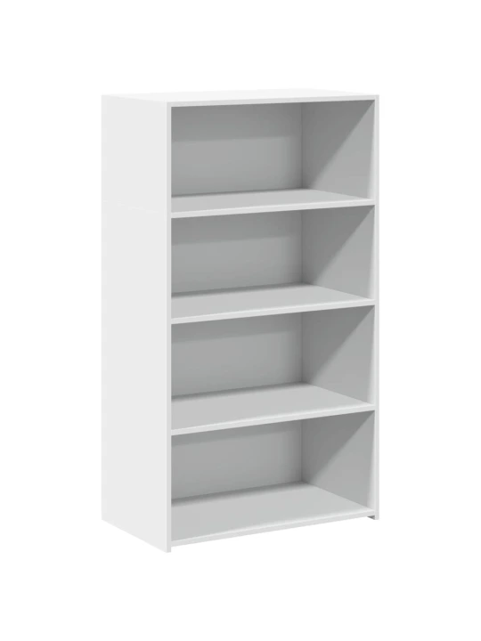 Skříň highboard bílá 70 x 41 x 124 cm kompozitní dřevo