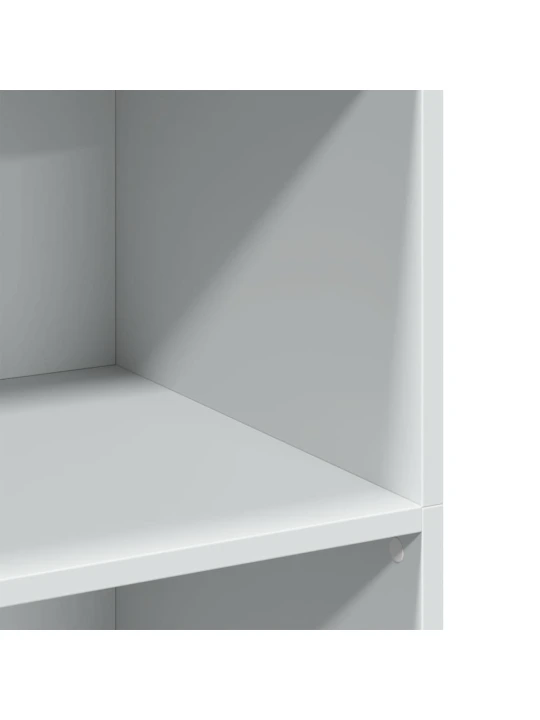 Skříň highboard bílá 70 x 41 x 124 cm kompozitní dřevo
