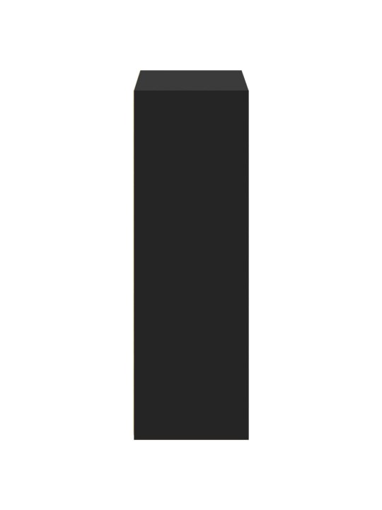 Skříň highboard černá 70 x 41 x 124 cm kompozitní dřevo
