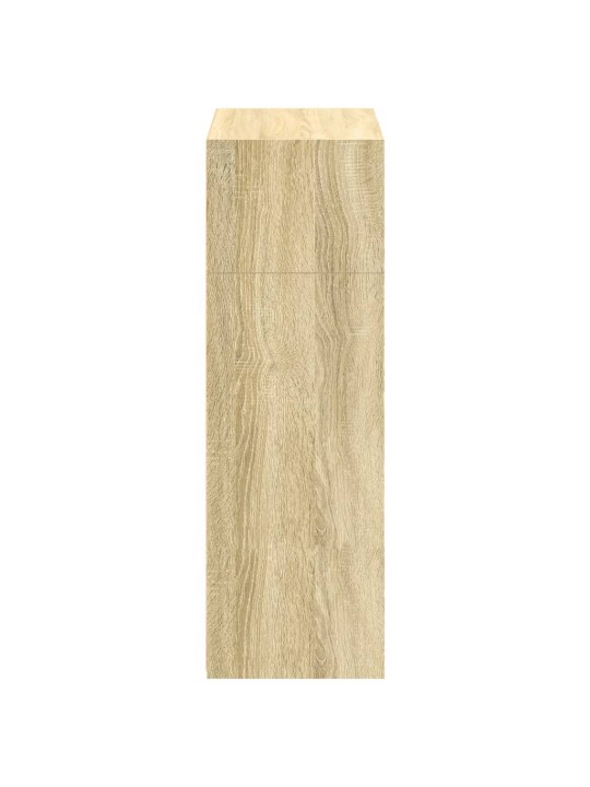 Skříň highboard dub sonoma 70 x 41 x 124 cm kompozitní dřevo