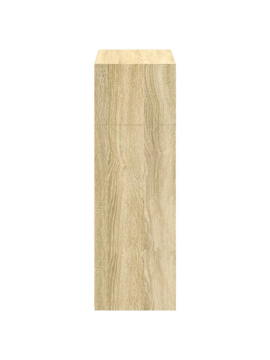 Skříň highboard dub sonoma 70 x 41 x 124 cm kompozitní dřevo