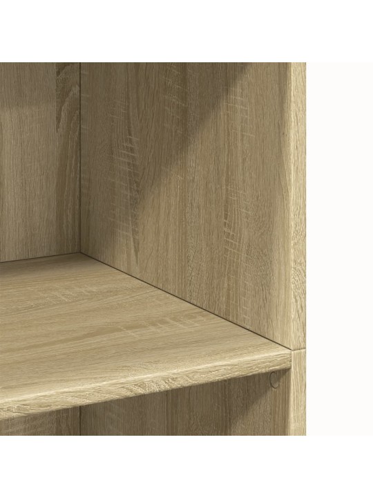Skříň highboard dub sonoma 70 x 41 x 124 cm kompozitní dřevo