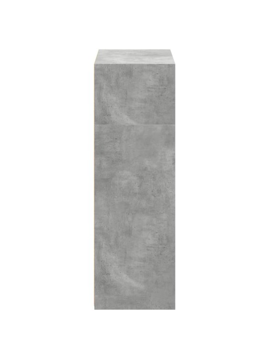 Skříň highboard betonově šedá 70 x 41 x 124 cm kompozitní dřevo
