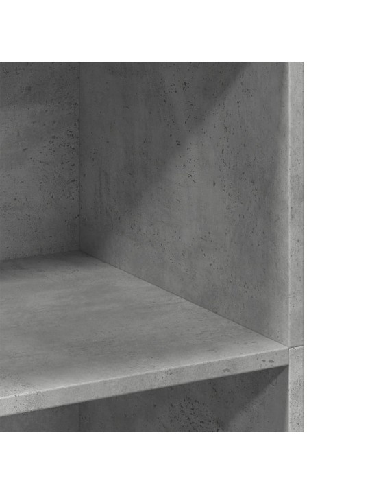 Skříň highboard betonově šedá 70 x 41 x 124 cm kompozitní dřevo