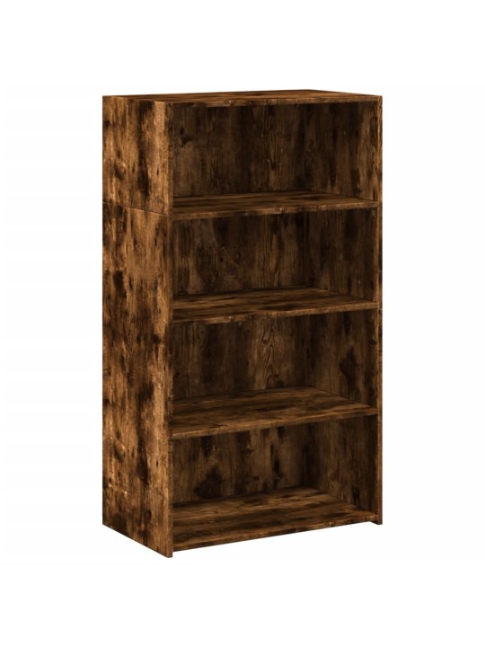Skříň highboard kouřový dub 70 x 41 x 124 cm kompozitní dřevo