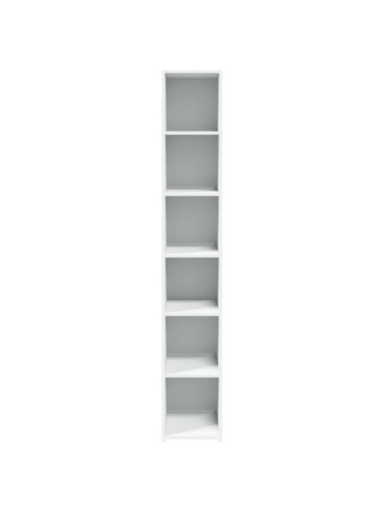 Skříň highboard bílá 30 x 41 x 185 cm kompozitní dřevo