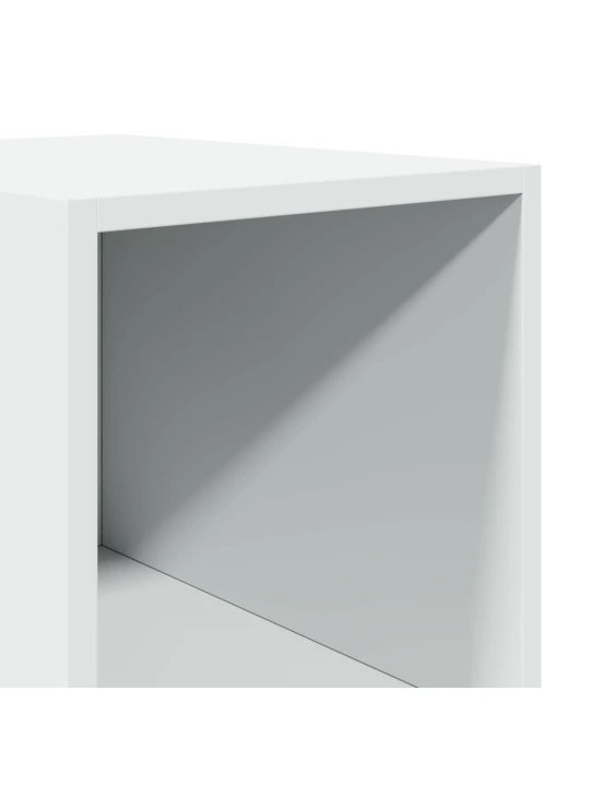 Skříň highboard bílá 30 x 41 x 185 cm kompozitní dřevo