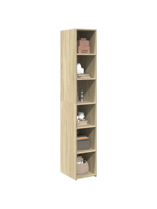 Skříň highboard dub sonoma 30 x 41 x 185 cm kompozitní dřevo