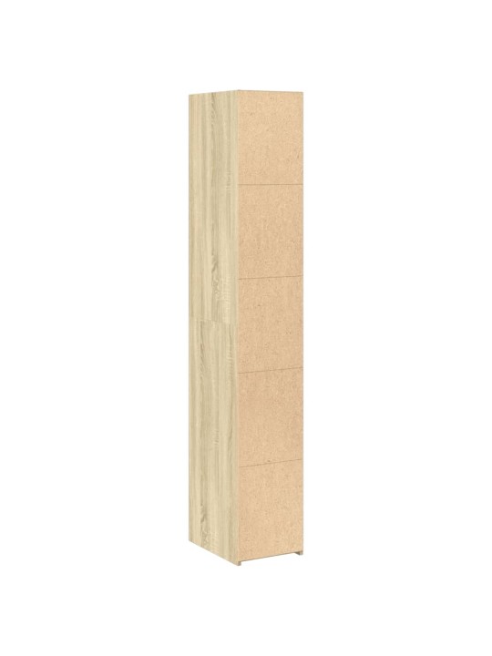 Skříň highboard dub sonoma 30 x 41 x 185 cm kompozitní dřevo