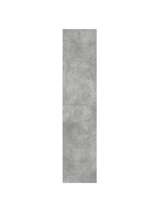 Skříň highboard betonově šedá 30 x 41 x 185 cm kompozitní dřevo