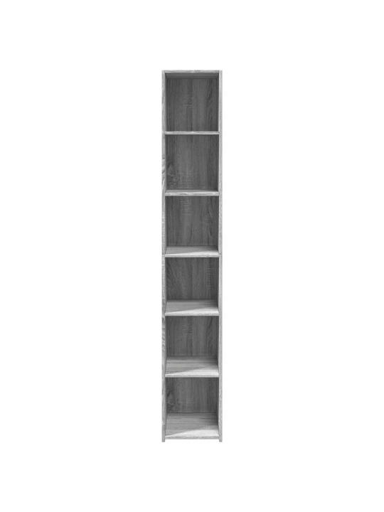 Skříň highboard šedá sonoma 30 x 41 x 185 cm kompozitní dřevo