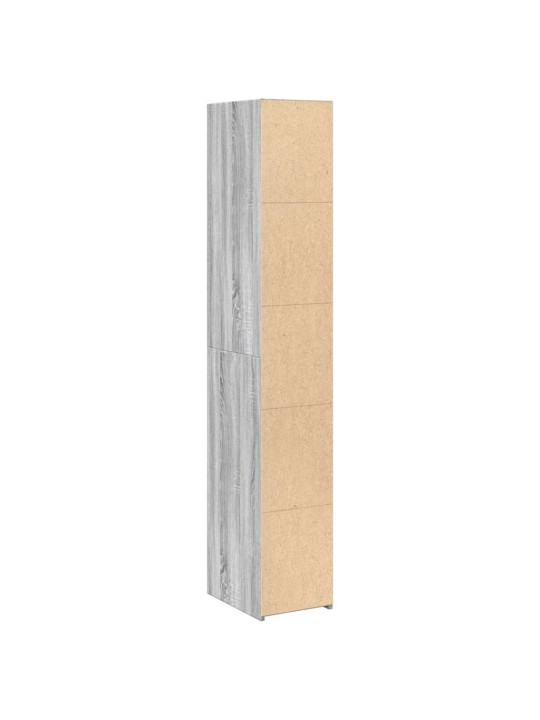 Skříň highboard šedá sonoma 30 x 41 x 185 cm kompozitní dřevo