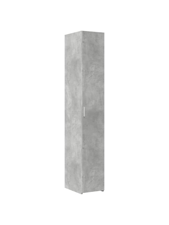 Úložná skříňka betonově šedá 30x42,5x225 cm kompozitní dřevo