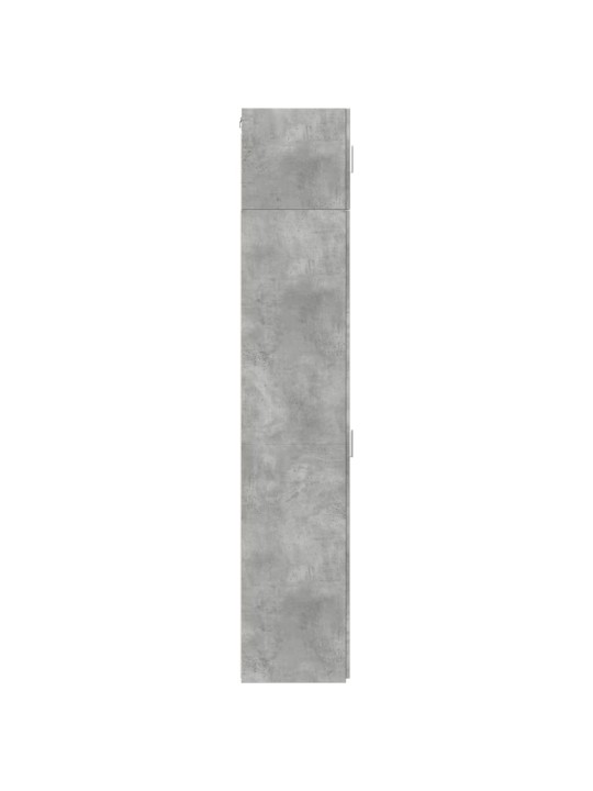 Úložná skříňka betonově šedá 30x42,5x225 cm kompozitní dřevo