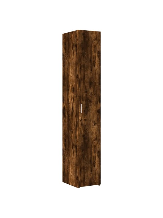 Úzká úložná skříňka kouřový dub 30x42,5x225 cm kompozitní dřevo