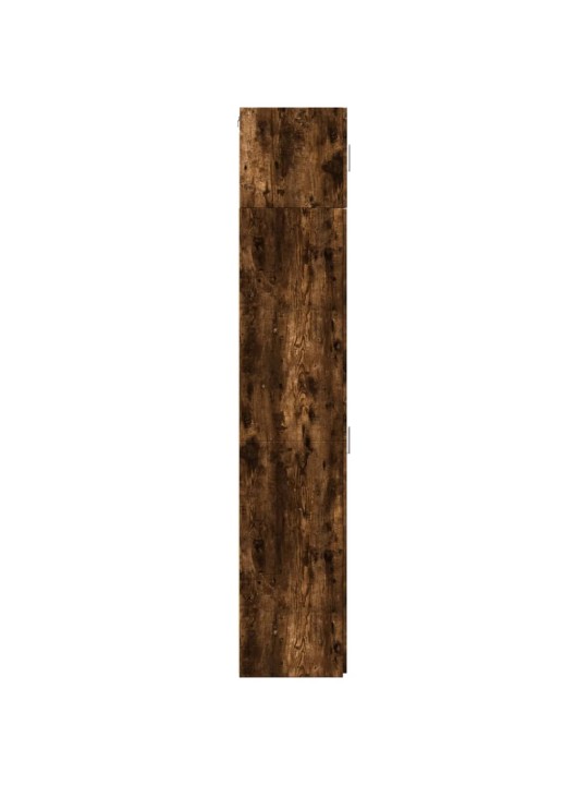 Úzká úložná skříňka kouřový dub 30x42,5x225 cm kompozitní dřevo