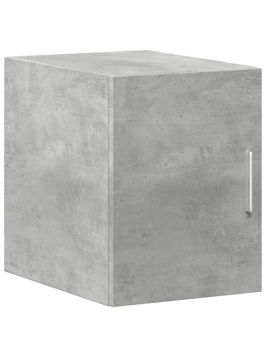 Úložná skříňka betonově šedá 30x42,5x225 cm kompozitní dřevo