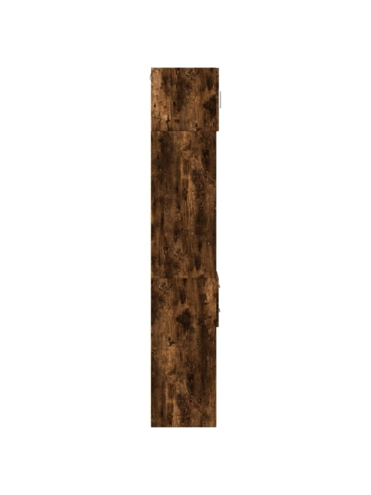 Úzká úložná skříňka kouřový dub 30x42,5x225 cm kompozitní dřevo