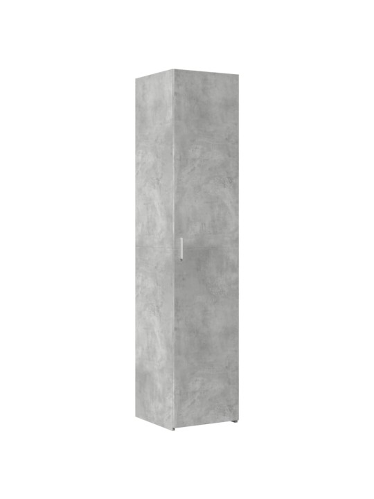Úložná skříňka betonově šedá 40x42,5x225 cm kompozitní dřevo