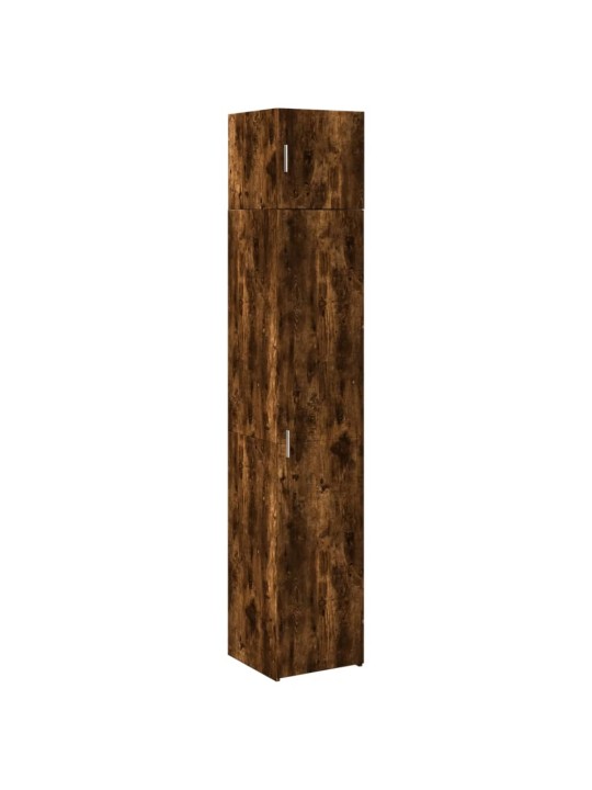 Úzká úložná skříňka kouřový dub 40x42,5x225 cm kompozitní dřevo