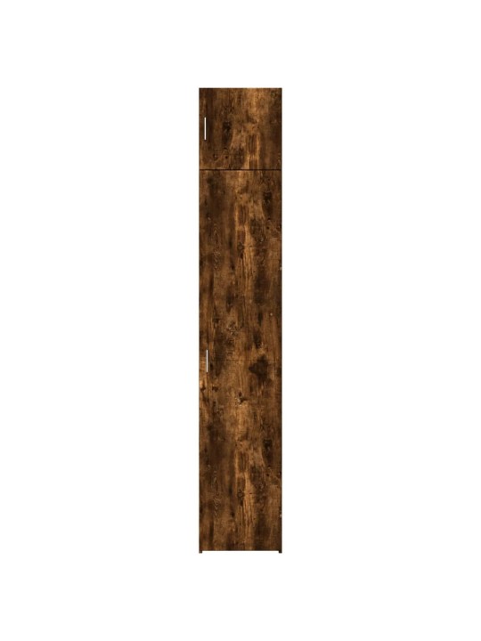 Úzká úložná skříňka kouřový dub 40x42,5x225 cm kompozitní dřevo