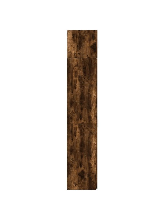 Úzká úložná skříňka kouřový dub 40x42,5x225 cm kompozitní dřevo