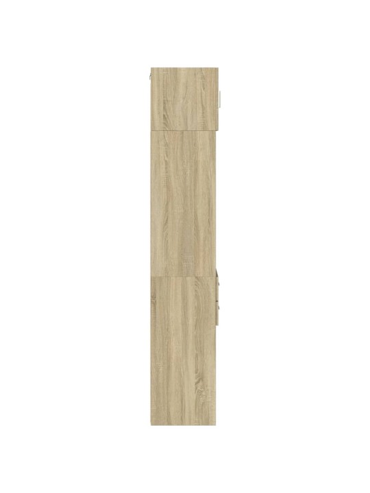 Úzká úložná skříňka dub sonoma 40x42,5x225 cm kompozitní dřevo