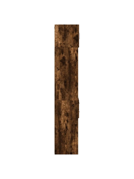 Úzká úložná skříňka kouřový dub 40x42,5x225 cm kompozitní dřevo