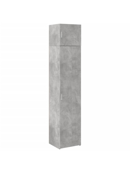 Úložná skříňka betonově šedá 45x42,5x225 cm kompozitní dřevo